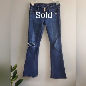 SOLD***         AE - Low rise Artist Flare Jeans